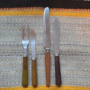 Vintage Cutlery Set with Bakelite Handles